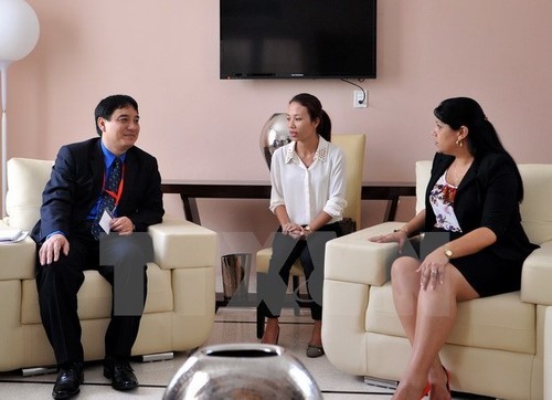 Delegates of the Ho Chi Minh Communist Youth Union visit Cuba - ảnh 1
